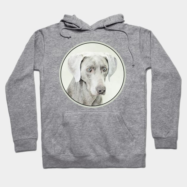 Weimaraner Hoodie by Alpen Designs